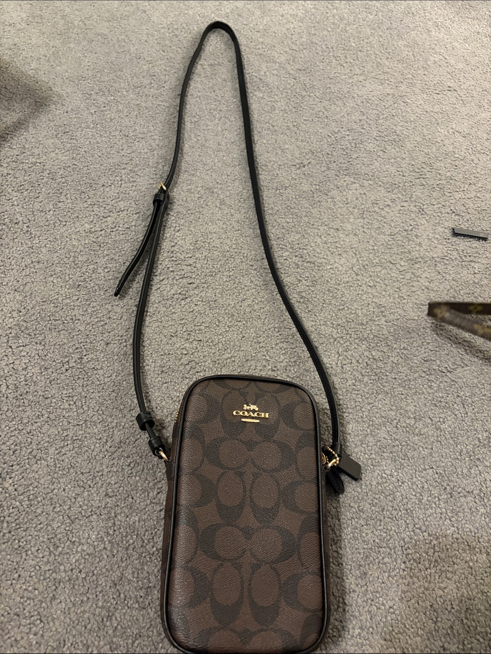 Coach brown purse